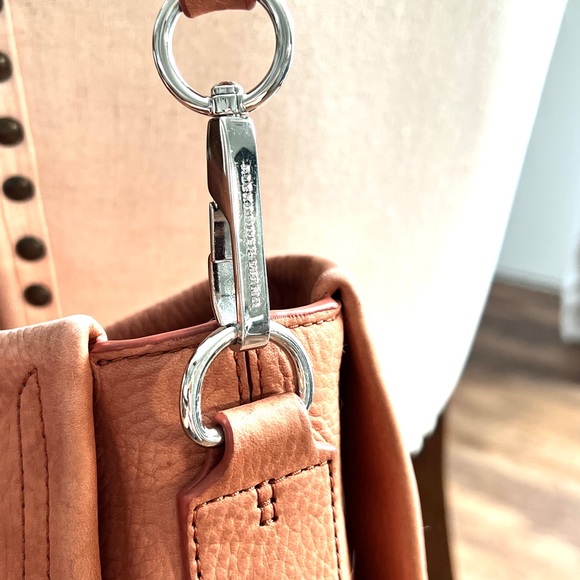 Alexander Wang Darcy Hobo Rose Pebbled Leather Burnt Studed. - Picture 6 of 14